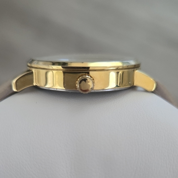 Kate Spade Gold Elephant Watch with Tan Strap - Picture 8 of 9